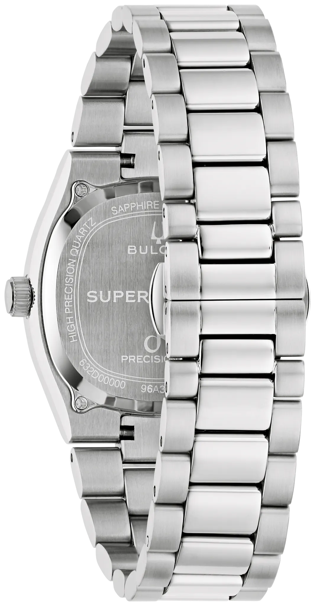 White Dial Stainless Steel Bracelet Super Seville 96A344 | Bulova